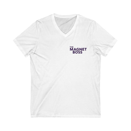 TheMagnetBoss Women's V-Neck Tee