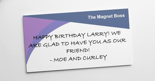 Gift Bag and Message Card